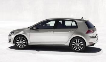 First official photos of the new 2013 Volkswagen Golf Mk7