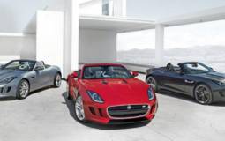 First photo with the 2013 Jaguar F-Type