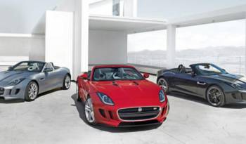 First photo with the 2013 Jaguar F-Type