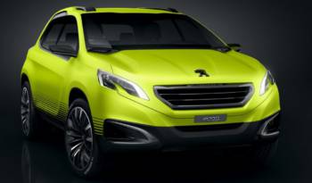 Say Hello to the upcoming Peugeot 2008 Concept