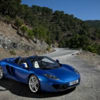 2013 McLaren MP4-12C Spider full photo gallery