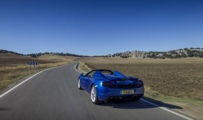 2013 McLaren MP4-12C Spider full photo gallery