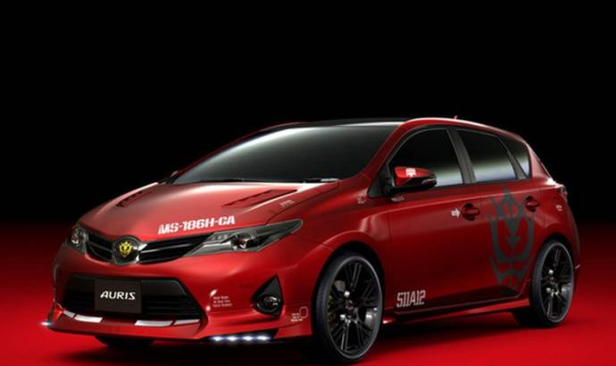 2013 Toyota Auris gets the Gundam Style package