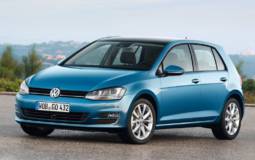 2013 Volkswagen Golf, priced from 16.330 pounds in UK