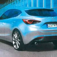 First unofficial photos of the 2014 Mazda3