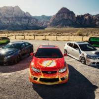 Justice League of superhero cars made by Kia landed at the SEMA Show