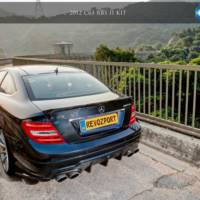 Revozport Mercedes C63 AMG looks good in carbon fiber