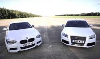Video: Chris Harris pits the Audi RS3 against BMW M135i