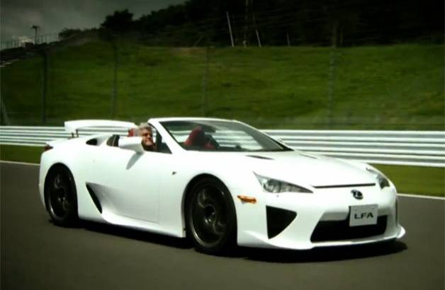 Video: Jay Leno drives the one and only Lexus LFA Roadster