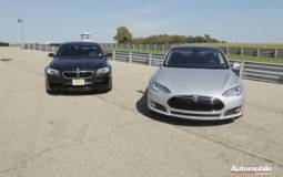 Video: Tesla Model S vs BMW M5