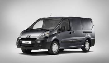 2013 Toyota ProAce marks the return on the light commercial vehicle segment