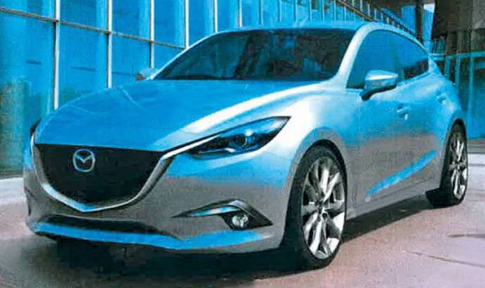 First unofficial photos of the 2014 Mazda3
