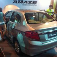 2013 Honda Brio Amaze unveiled in Thailand