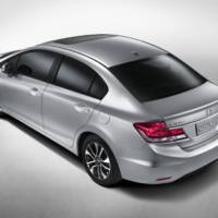 2013 Honda Civic sedan facelift - first images and details