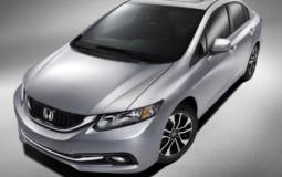2013 Honda Civic sedan facelift - first images and details