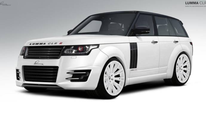 2013 Range Rover modified by Lumma Design