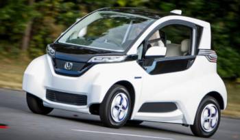 Honda reveals first images of the Micro Commuter quadricycle