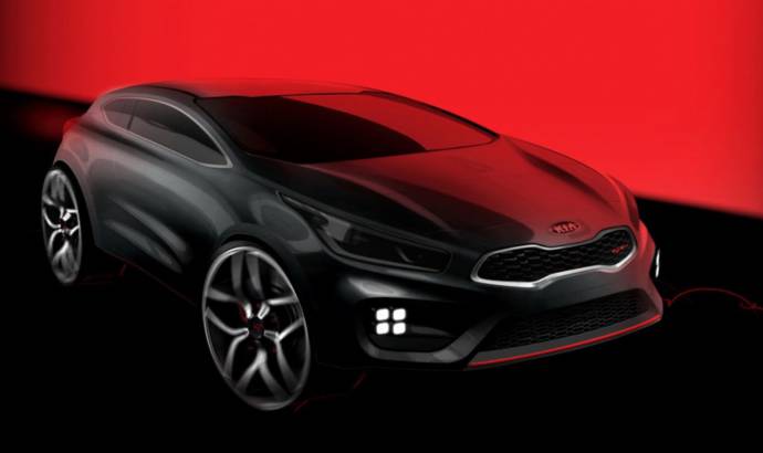 Kia unveils first Pro-ceed GT sketch
