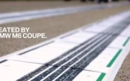 VIDEO: BMW M6 creates postcards for its fans