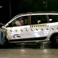 2012 Dacia Lodgy, rated only 3 stars in EuroNCAP tests