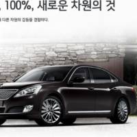 2013 Hyundai Equus facelift officially unveiled