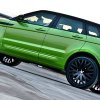 2013 Kahn Range Rover Evoque RS250 in Lamborghini Greean Pearl finish