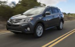 2013 Toyota RAV4, starting at 22.595 pounds in UK