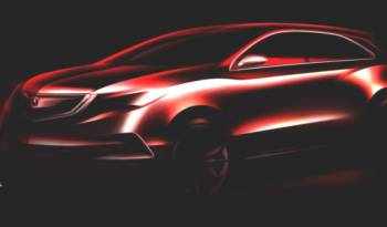 2014 Acura MDX Concept will shine in Detroit Motor Show