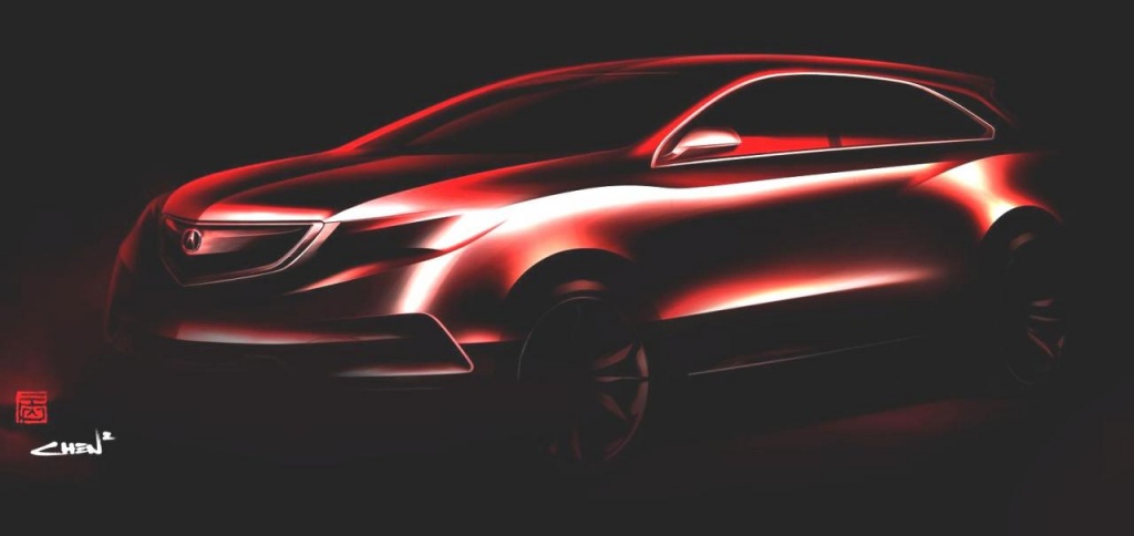 2014 Acura MDX Concept will shine in Detroit Motor Show