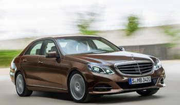 2014 Mercedes E-Class facelift - first official pictures