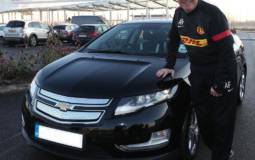 Alex Ferguson received a Chevrolet Volt