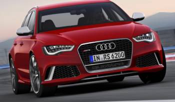 First official photos of the 2014 Audi RS6 Avant