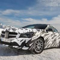 First official spy photos of the Mercedes CLA and CLA 45 AMG