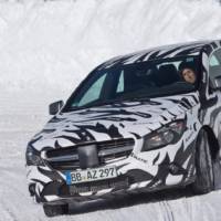 First official spy photos of the Mercedes CLA and CLA 45 AMG