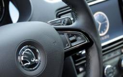 First photo of the Skoda Octavia Mk3 interior