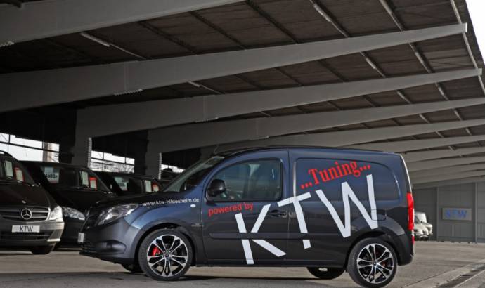 First tuning package for the Mercedes-Benz Citan Van comes from KTW Tuning