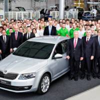 New 2013 Skoda Octavia enters production