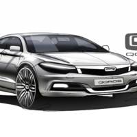 Qoros GQ3 - first official images of the chinese saloon