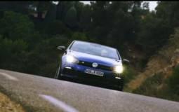The 2013 Volkswagen Golf R Cabrio - open to the top