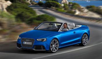 VIDEO: 2013 Audi RS5 Cabrio filmed on track