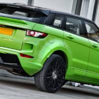 2013 Kahn Range Rover Evoque RS250 in Lamborghini Greean Pearl finish