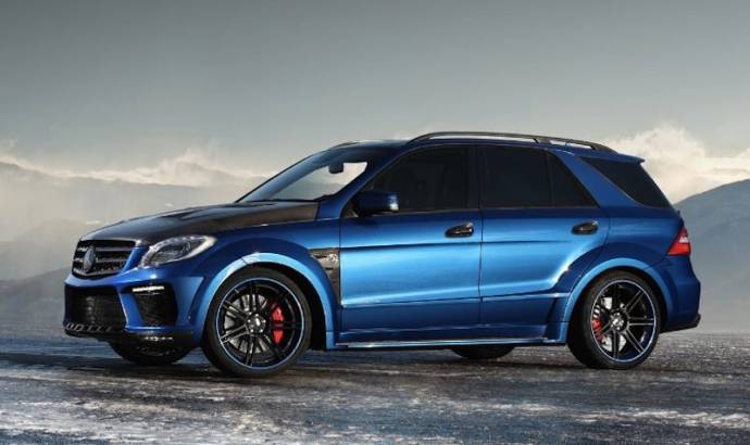 760 hp for the 2012 Mercedes ML63 AMG thanks to TopCar