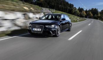 ABT Sportsline Audi RS4 Avant has a top speed of 290 km/h