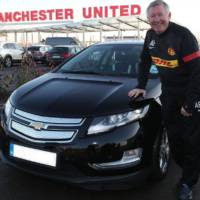 Alex Ferguson received a Chevrolet Volt