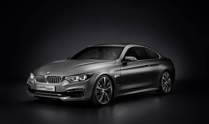 2013 BMW 4 Series Coupe Concept - official photos and details