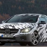 First official spy photos of the Mercedes CLA and CLA 45 AMG
