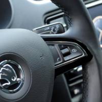 First photo of the Skoda Octavia Mk3 interior