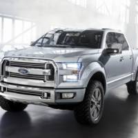 2013 Ford Atlas Concept, revealed in Detroit, previews the future F-150 pick-up truck