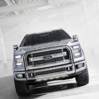 2013 Ford Atlas Concept, revealed in Detroit, previews the future F-150 pick-up truck