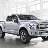 2013 Ford Atlas Concept, revealed in Detroit, previews the future F-150 pick-up truck